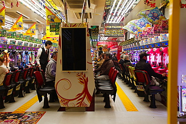 Pachinko gambling, Tokyo, Japan, Asia