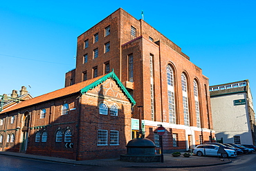 The Greene King brewery, Westgate Street, Bury St. Edmunds, Suffolk, England, United Kingdom, Europe