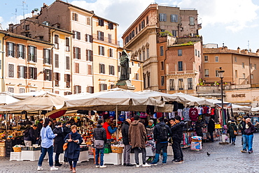 Campo de Fiori Market, Rome, Lazio, Italy, Europe