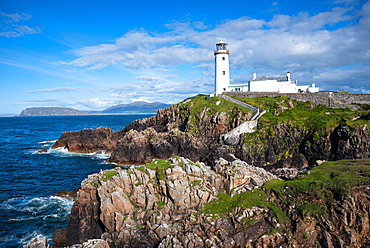 Fanad Head lighthouse, County Donegal, Ulster region, Republic of Ireland, Europe