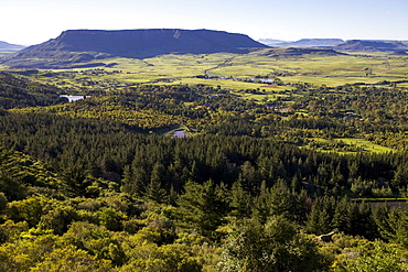 The incredible views from the mountains behind Morija Guest house, Lesotho, Africa