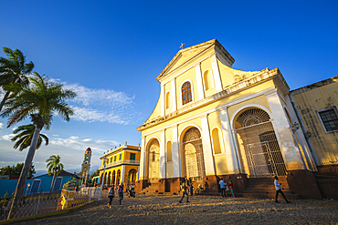 The Church of the Holy Trinity in Plaza Major in Trinidad, UNESCO World Heritage Site,Trinidad, Cuba, West Indies, Caribbean, Central America