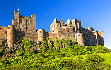 Bamburgh Castle, Northumberland, England, United Kingdom, Europe