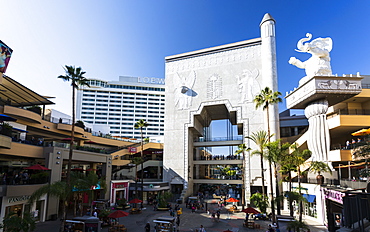 Hollywood and Highland shopping mall, Hollywood Boulevard, Hollywood, Los Angeles, California, United States of America, North America