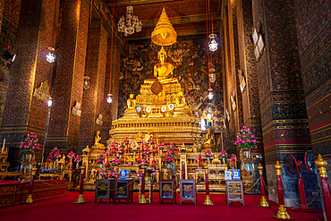 Wat Phra Chetuphon (Wat Pho) temple, Bangkok, Thailand, Southeast Asia, Asia