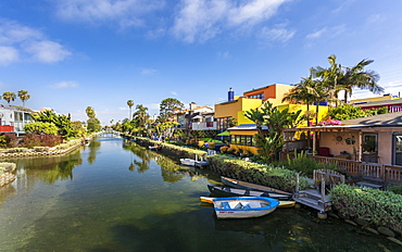 Venice Canals, Venice Beach, Los Angeles, California, United States of America, North America