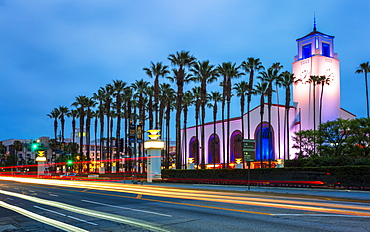 Union Station, Downtown Los Angeles, California, United States of America, North America