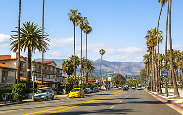 Pacific Coast Highway, Santa Barbara, Malibu Mountains, California, United States of America, North America