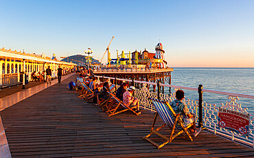 Brighton Palace Pier, Brighton, East Sussex, England, United Kingdom, Europe