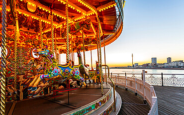 Brighton Palace Pier, Brighton, East Sussex, England, United Kingdom, Europe