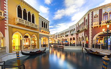 Inside The Grand Canal Shoppes, The Strip, Las Vegas Boulevard, Las Vegas, Nevada, United States of America, North America