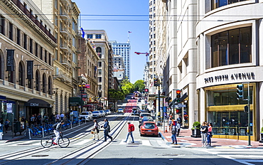 Powell Street, San Francisco, California, United States of America, North America