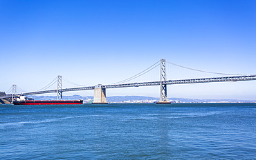 Oakland Bay Bridge, San Francisco, California, United States of America, North America