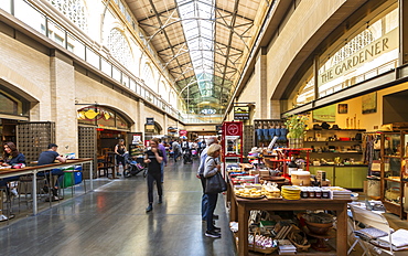 Interior of the Ferry Building Marketplace on the Embarcadero, San Francisco, California, United States of America, North America