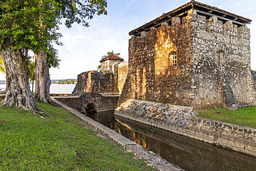 San Felipe de Lara Fortress near Rio Dulce, Izabal, Guatemala, Central America