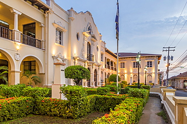 Main building of the National University in Leon, Nicaragua, Central America