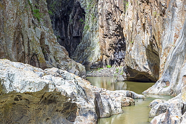 Inside the Somoto Canyon, Nicaragua, Central America