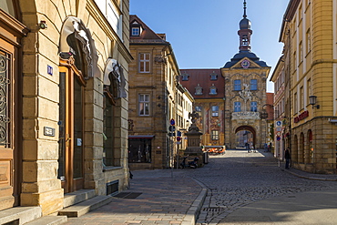 The old town hall of Bamberg, Bamberg, UNESCO World Heritage Site, Upper Franconia, Bavaria, Germany, Europe