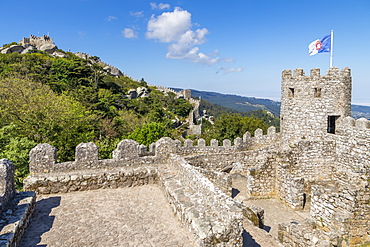 The Moorish Castle above Sintra, Portugal, Europe