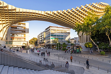 Metropol Parasol building, Seville, Andalusia, Spain, Europe