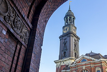 St. Michael's Church in Hamburg, Germany, Europe