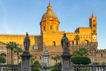 Palermo Cathedral, UNESCO World Heritage Site, Palermo, Sicily, Italy, Europe