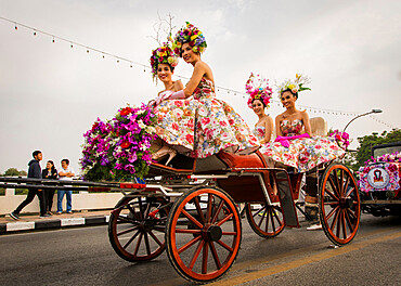 Chiang Mai Flower Festival 2018, Chiang Mai, Thailand, Southeast Asia, Asia