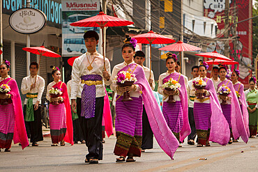 Chiang Mai Flower Festival 2018, Chiang Mai, Thailand, Southeast Asia, Asia