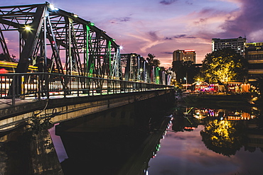 Iron Bridge, Chiang Mai, Thailand, Southeast Asia, Asia