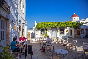 Chora of Patmos, Dodecanese, Greek Islands, Greece, Europe