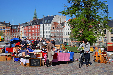 Flea market, Copenhagen, Denmark, Europe