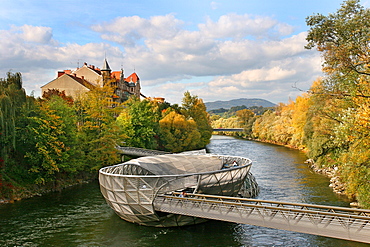 Vito Acconci Island, Graz, Styria, Austria, Europe