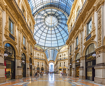 Galleria Vittorio Emanuele II, Pinacoteca di Brera, Milan, Lombardy, Italy, Europe