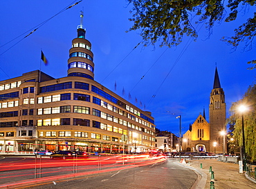 Place Flagey, Brussels, Belgium, Europe