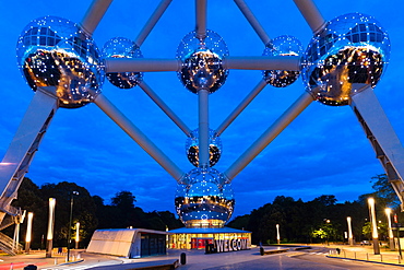 The Atomuim, Brussels, Belgium, Europe