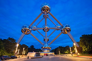 The Atomuim, Brussels, Belgium, Europe