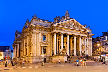 The Place de la Bourse, Brussels, Belgium, Europe