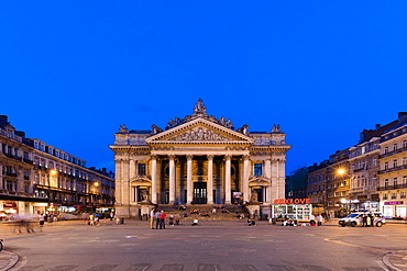 The Place de la Bourse, Brussels, Belgium, Europe