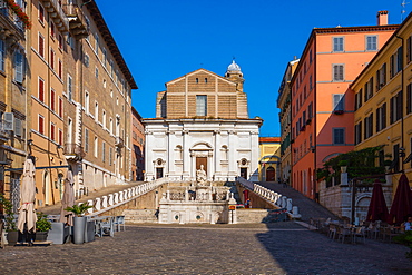 Piazza del Plebiscito, Ancona, Marche, Italy, Europe