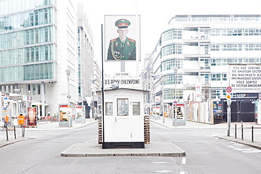 Checkpoint Charlie, Berlin, Germany, Europe