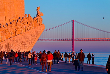 Padrao dos Descobrimentos (Monument to the Discoveries), Belem, Lisbon, Portugal, Europe