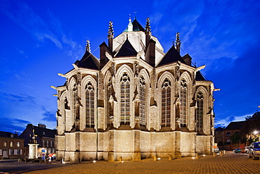 Collegiate Church of St. Waudru, Mons, Wallonia, Belgium, Europe