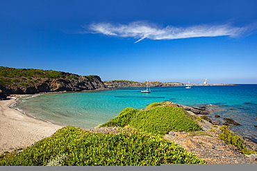 Cala Tortuga Beach, Minorca, Balearic Islands, Spain, Mediterranean, Europe