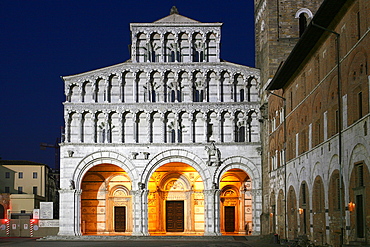 The Cathedral of San Martino, Lucca, Tuscany, Italy, Europe