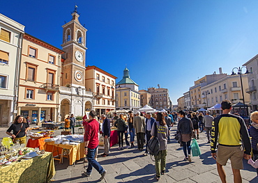 Piazza Tre Martiri, Rimini, Emilia Romagna, Italy, Europe