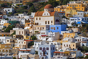 Platano, Leros Island, Dodecanese, Greek Islands, Greece, Europe