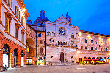 Cathedral of San Feliciano, Piazza della Repubblica, Foligno, Perugia, Umbria, Italy, Europe