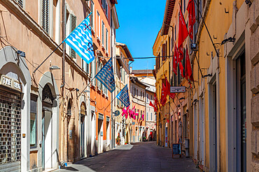 Via Garibaldi, Foligno, Perugia, Umbria, Italy, Europe