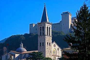 Cathedral of Santa Maria Assunta, Spoleto, Perugia, Umbria, Italy, Europe