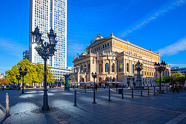 Opern Platz, Frankfurt am Main, Hesse, Germany, Europe